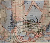 Dimensions Gold Cross stitch kit no: 65076 pattern example for Robin's Nest Counted Cross-stitch no 65076