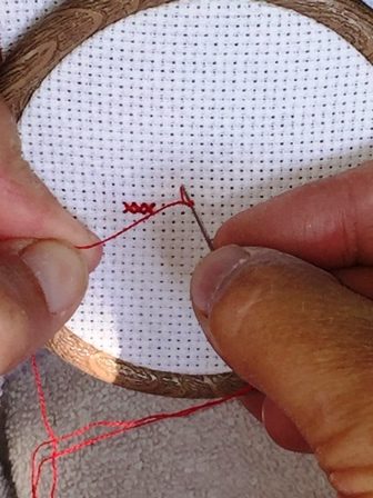 French Knots and how to tie them.