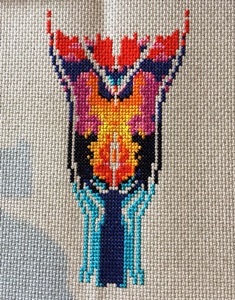 Uterus Cross-Stitch pattern